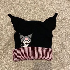 Hot Topic Kuromi Beanie NWOT